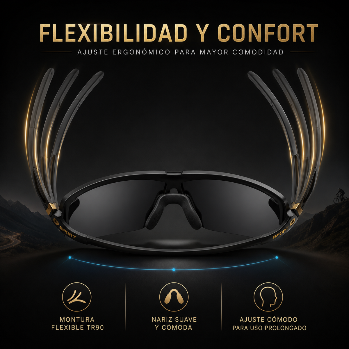 Gafas deportivas modelo Giant RA-05B Proteccion UV400