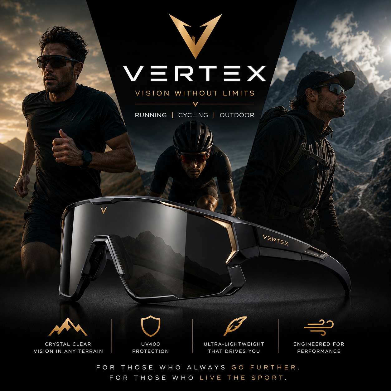 Sport sunglasses model Giant RA-05B Protection UV400