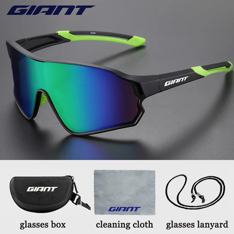 GIANT Top Seller Cycling Glasses UV400 Anti Fog REVO Lenses HD Clarity CE/ANSI Certified Cateye Design MTB/Road Bike