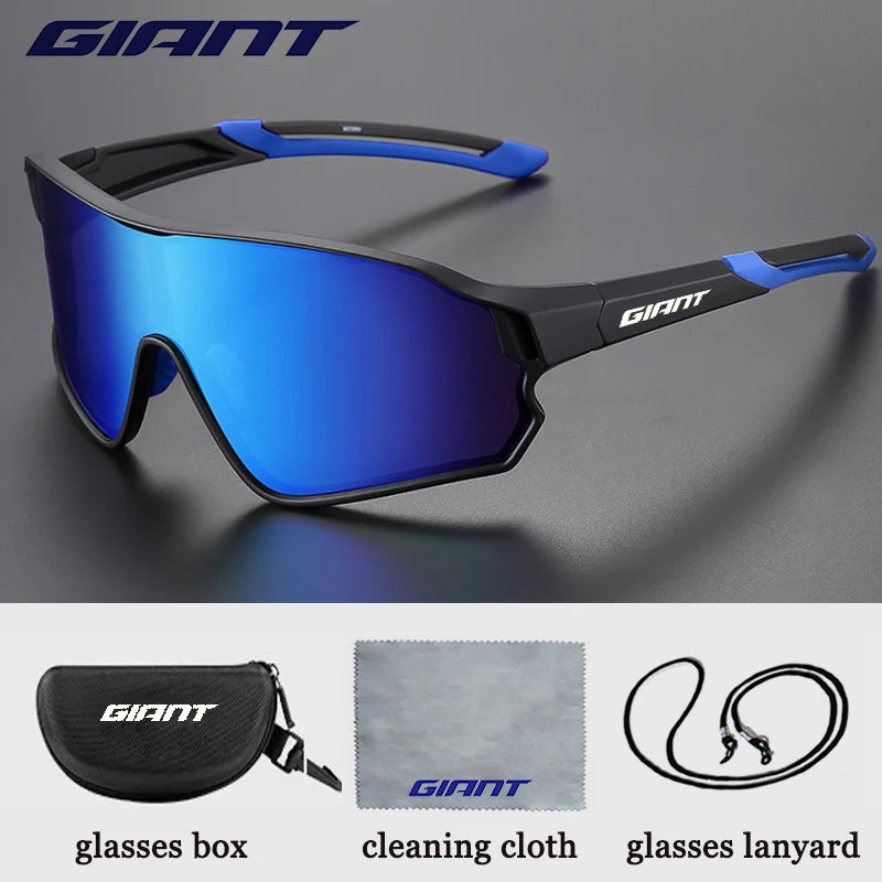 GIANT Top Seller Cycling Glasses UV400 Anti Fog REVO Lenses HD Clarity CE/ANSI Certified Cateye Design MTB/Road Bike